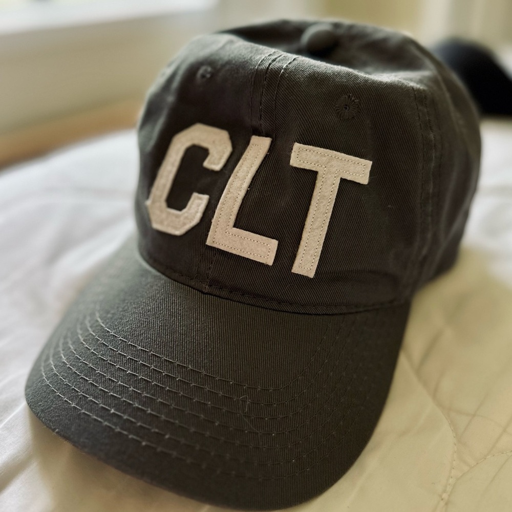 ‘CLT’ (Charlotte, NC) Ball Cap 🧢